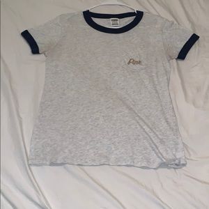 A pink/Victoria secret top